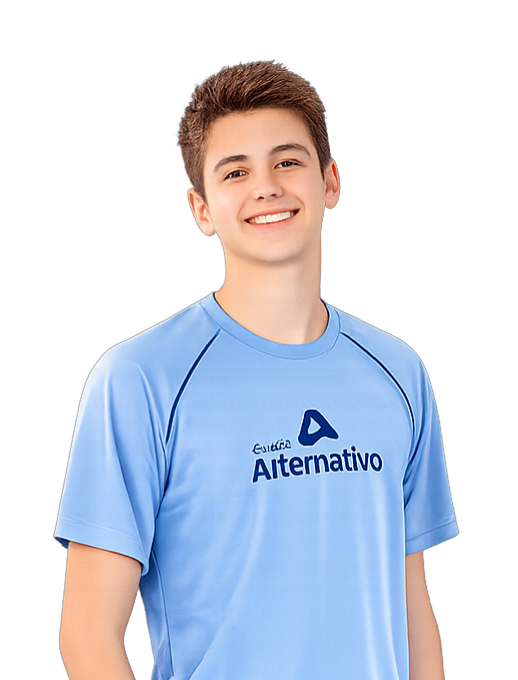 Aluno do Colégio Alternativo